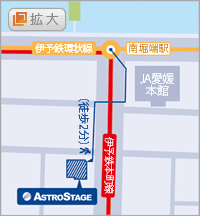 愛媛支店所在地マップ